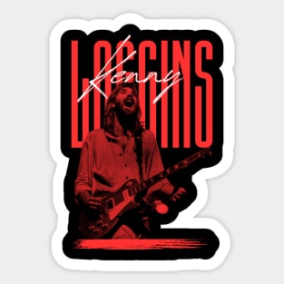 Kenny loggins///original retro Sticker